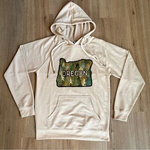 Oregon Trees Lightweight Hoodie - Women’s M